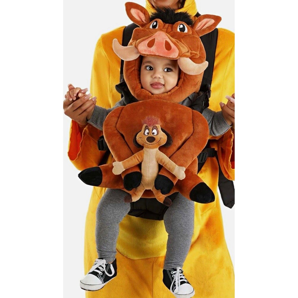 DISNEY The Lion King Timon & Pumbaa Infant Carrier Costume (Bx 14)